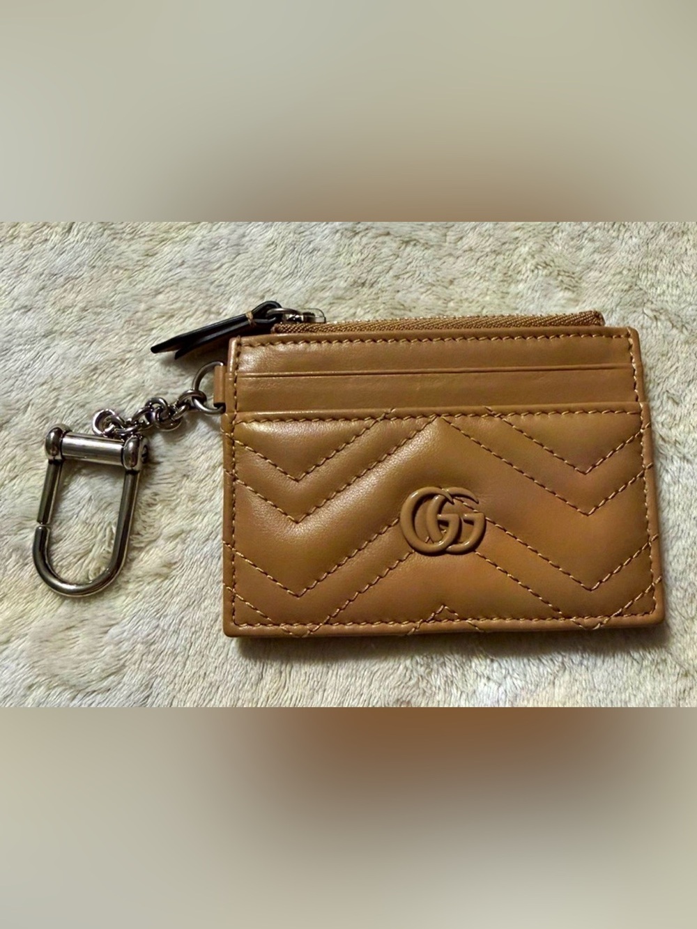 Gucci Card Holder with Key Clip